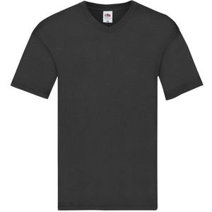 Fruit of the Loom - Heren origineel V-hals T-shirt - 100% Katoen