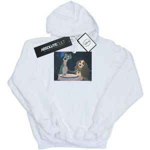 Li-cense Disney jongens lady and the tramp spaghetti slurp hoodie