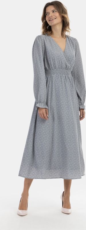 usha maxi jurk met all-over print nowles