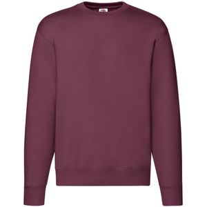 Fruit of the Loom - Premium Ingelegd - Sweatshirt - Grijs - 70% Katoen, 30% Polyester, 280gsm