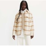 Levi's - Nola Shacket - Multicolor - Damesschoen - ETTA PLAID ALMOND BU