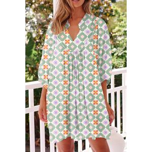 Bloemenprint Minijurk