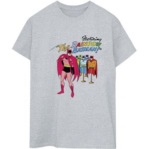 DC Comics Dames batman comic cover rainbow batman katoenen vriendje t-shirt