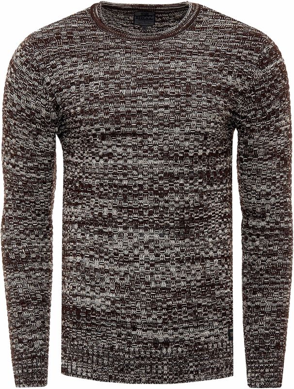 Rusty Neal - Gebreide Trui - Blauw - 70% Polyacryl, 30% Katoen