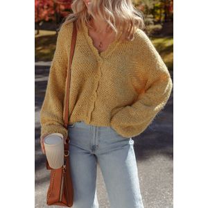 Gebreide Cardigan Met Knopensluiting