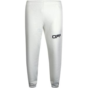 Sportbroeken - Gebroken Witte Joggingbroek - Luchthaventapelogo