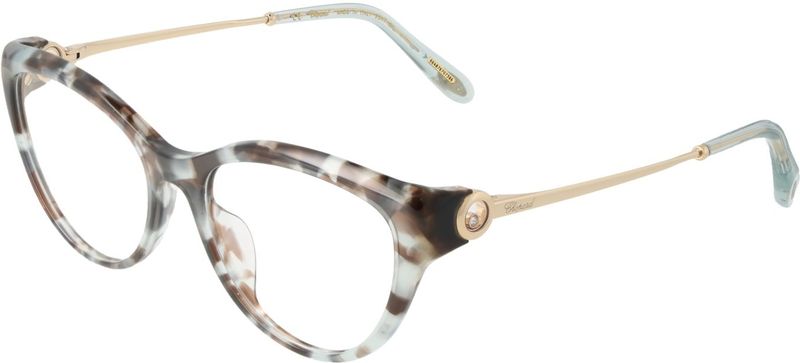 Chopard - VCH323S5306WS - Bril - Bruin - Ø 53 mm - Non-prescriptie glas