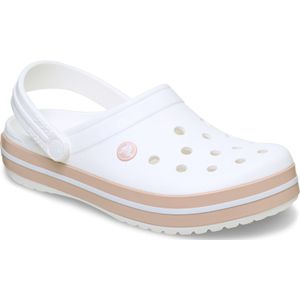 Crocs - Crocband - Klompen - Wit / Roze Caramel
