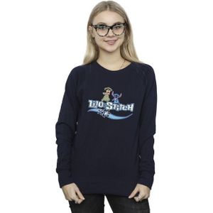 Li-cense Disney dames lilo en stitch tekens sweatshirt