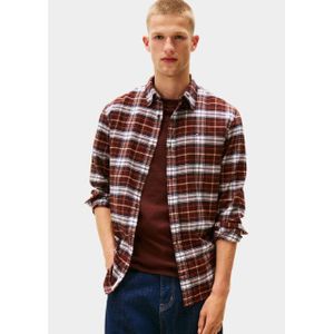 Tommy Jeans - Vrijetijdsoverhemd - Geruit - Regular Fit - Puur Katoen