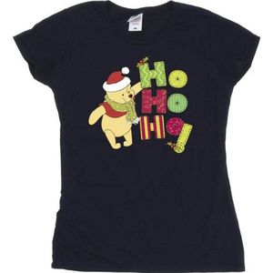 Li-cense Disney dames winnie the pooh ho ho ho sjaal katoenen t-shirt