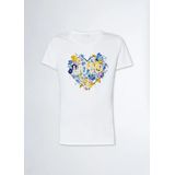 Liu Jo Floral heart t-shirt