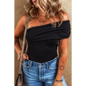 Schouderloze Gelaagde Top