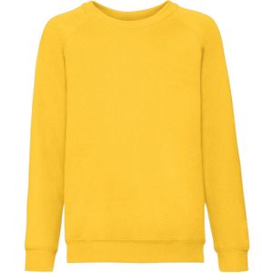 Fruit of the Loom - Klassiek Raglan Sweatshirt - Kinderen - Diverse Kleuren - Katoenmix