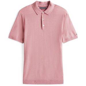 Tommy Hilfiger - Polo Korte Mouw - Blauw - Katoen