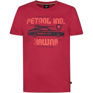 Petrol Industries Heren t-shirt m-1040-tsr604 3165 red melon