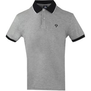 North Sails - Heren Poloshirt - Grijs - Katoen