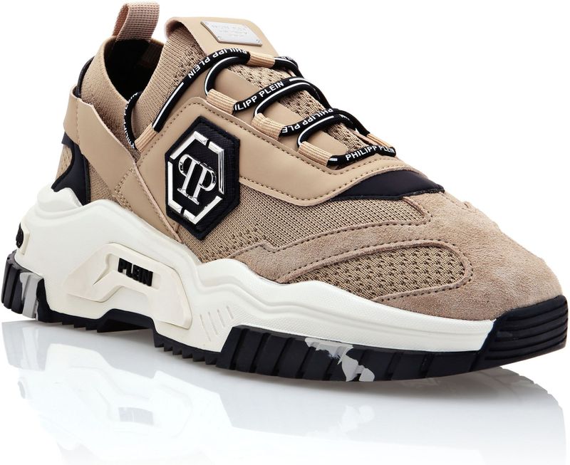 Philipp Plein, unisex, Schoenen, Wit, Maat: 37 EU Leer,