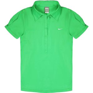 Nike - Dri-Fit - Poloshirt - Groen - Korte Mouw - Dames
