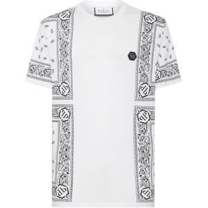 T-Shirt Ronde Hals Paisley