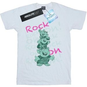 Li-cense Disney heren frozen trolls rock on t-shirt