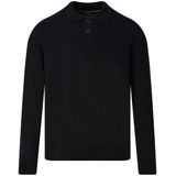 Kleur - Black - Pullover - Polokraag - Lange Mouwen - Regular Fit