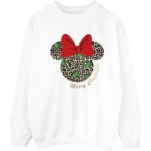 Li-cense Disney heren minnie mouse luipaard kerst sweatshirt
