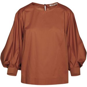 Conquista - Chocola Top - Bisschopmouwen - Driekwart