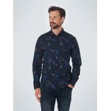 No Excess Heren overhemd 18431133 179 carbon blue