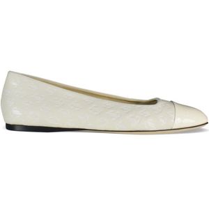 Jimmy Choo - Watson - Ballerina's - Gebroken Wit