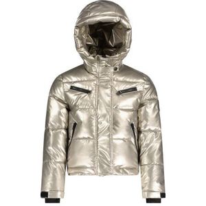 SuperRebel - Spicy Metallic - Ski-jack - Zilver - Met Capuchon