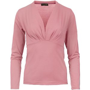 Roose - Imitatiewikkeltop - Lange Mouwen - Duurzame Stretchjersey