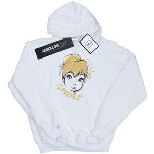 Li-cense - Tinkerbell Sparkle Hoodie - Groen - 50% Katoen, 50% Polyester