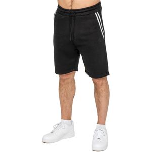 Kruze - Heren Fleece Korte Broek - Zwart