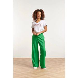 Smashed Lemon - 23574 - Wijde Broek - Felgroen