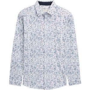 Tom Tailor Fitted printed stretch shirt