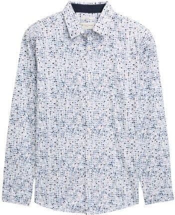 Tom Tailor Fitted printed stretch shirt