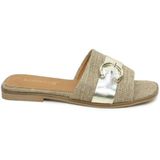 Babouche - G-ROZAN-67 - Gezondheidsslippers - Taupe/Gold