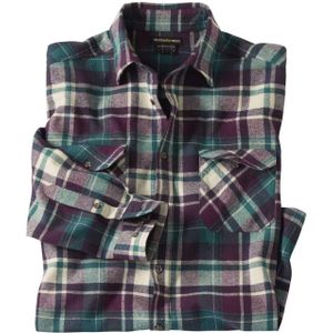 Atlas For Men Heren geruit flannel shirt