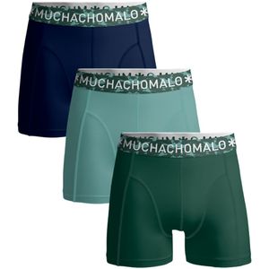 Muchachomalo Solid boxershort heren - 3 pack