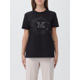 Embellished - Floral T-shirt - Zwart - Tops