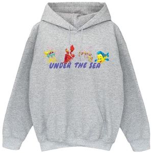 Li-cense Disney dames de kleine zeemeermin onder zee hoodie