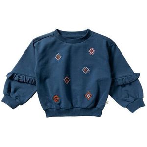 Your Wishes - YAW25-781ABB - Sweater - Donker Blauw
