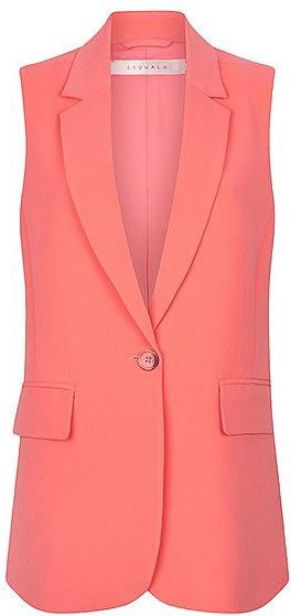 Esqualo Gilet sp24-10024 strawberry