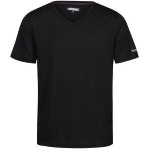 Regatta - Fingal V Hals T-shirt - Heren - Effen - Korte Mouwen - 100% Gerecycled Polyester