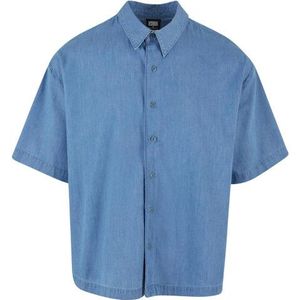 Urban Classics Heren denim lichtgewicht shirt