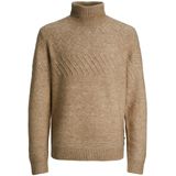 Jack & Jones Jprccmilo knit roll neck bf licht