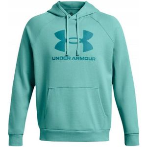 Under Armour - Rival Logo Fleece Hoodie - Heren - Isolerend - Met Kangoeroezak