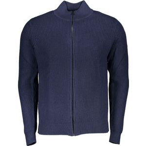Geribbelde Rits-Cardigan Model No23338