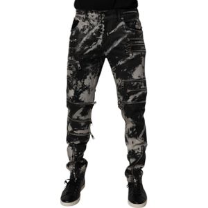 Zip Detail Slim Fit Jeans